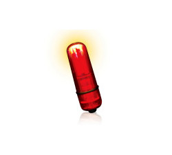   O Glow Bullets - Super Powered Fun-Shaped Mini-Vibrator that Glows - Assorted Colors 